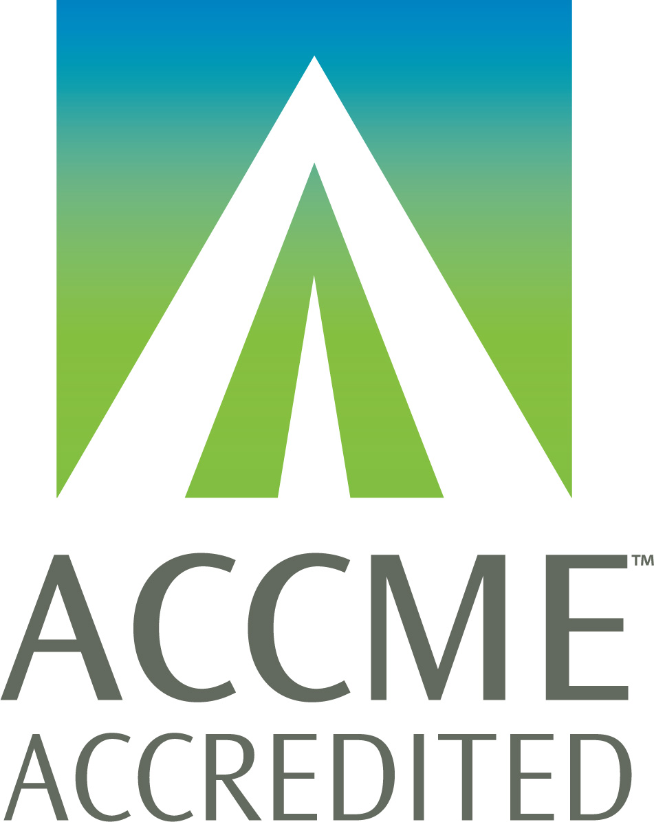 ACCME 미국 평생의학 교육기관 인증마크